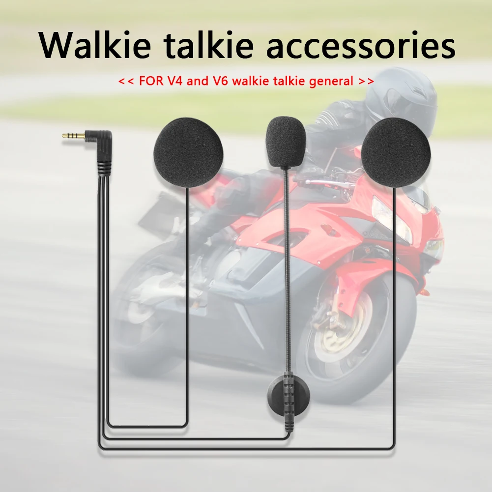

Multifunction Motorbike Helmet Headset Intercom Stereo Bluetooth-compatible Headset Earphone for V4 V6 Electronics Tool