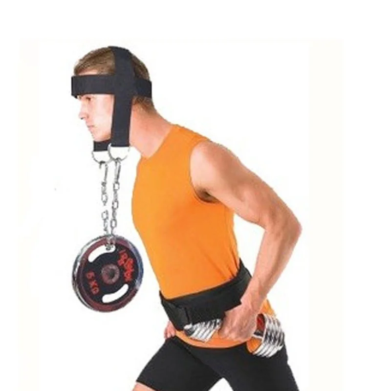 

Повязка на запястье для шеи и тяжелой атлетики, ремни для тренировок, фитнеса, бодибилдинга, регулируемый ремень для тренировки головы, шеи в тренажерном зале