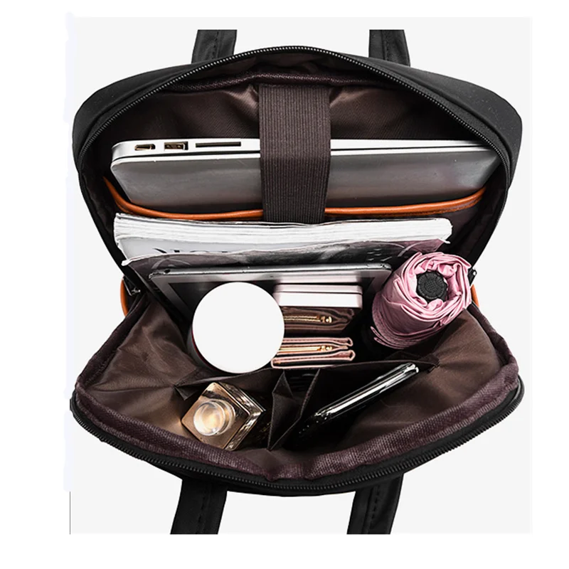 Xiaomi Waterproof Women Business Backpack Fashion Oxford Student School Backpacks 13.4 Inch Laptop Bag Casual Travel Rucksack