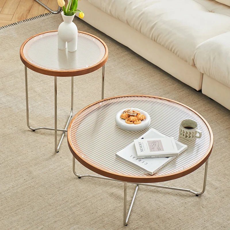 

Designer Coffee Tables Round Removable Portable Nordic Living Room Coffee Table Set Modern Stolik Kawowy Home Furniture MQ50CJ