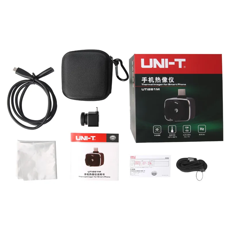 Imageador térmico UNI-T-Infravermelho для мобильных телефонов Android câmera term...”utte 256×192 пикселей UTI261M