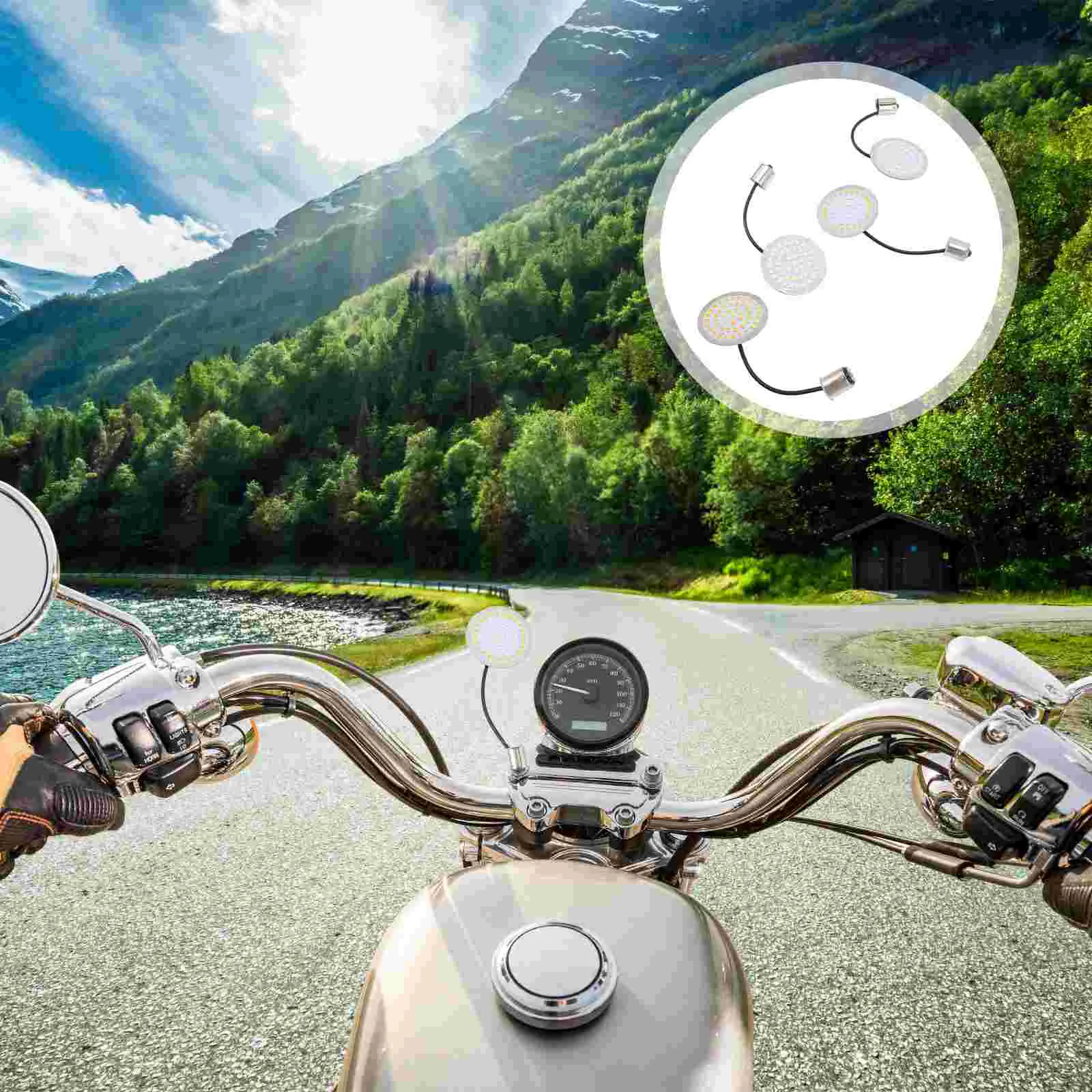 

Motorcycle Led Turn Signals Bulb Blinkers Light Accessories Indicators Lights