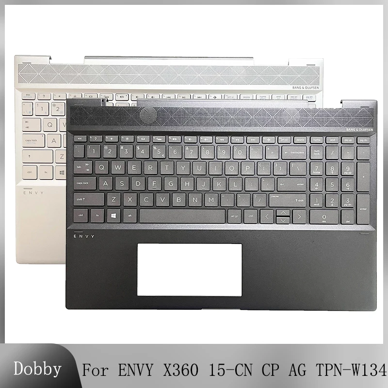 

US/PO/AR/RU Keyboard For HP ENVY X360 15-CN 15-CP 15-AG TPN-W134 Palmrest Top Case Upper Cover Backlight L32767-001 L20748-001