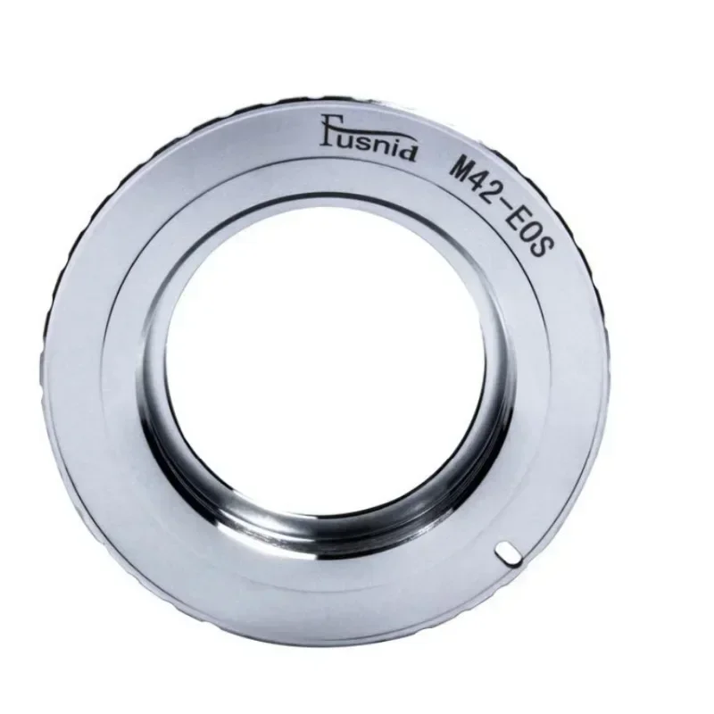 Фото Серебряное переходное кольцо для крепления объектива M42-EOS для объектива M42 (42x1 мм) для камеры с креплением Canon EOS EF LC8230 №2