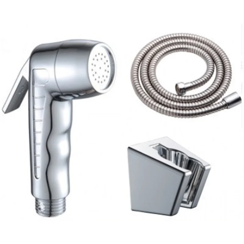 

Bidet Shower Head Set Hand Held Bathroom Bidet Sprayer Silver Water Jet Toilet Faucet Spray For Bathroom Accessories