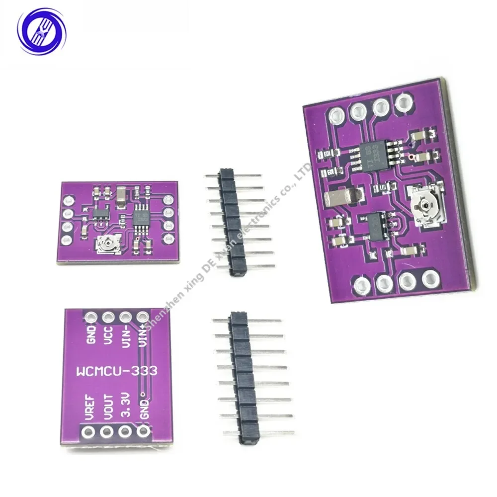 1pcs INA333 Human Micro Signal Multifunctional Three Op Amp Precision Instrumentation Amplifier Board Module
