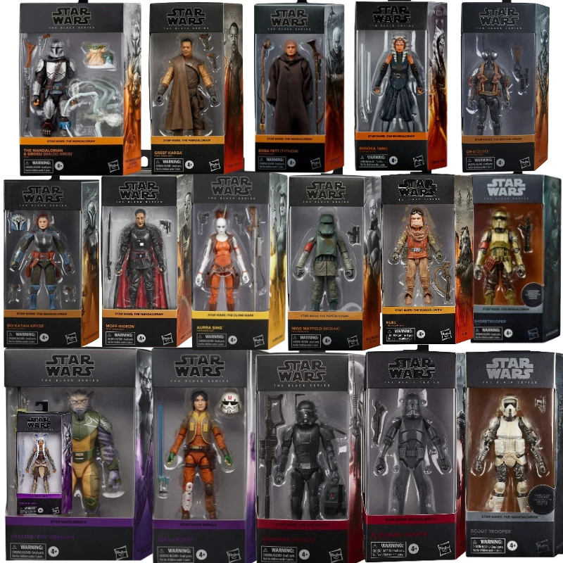 Star Wars The Black Series The Mandalorian Series Rebels Animated Series Star War The Bad Batch Series 6-Inch Action Figure