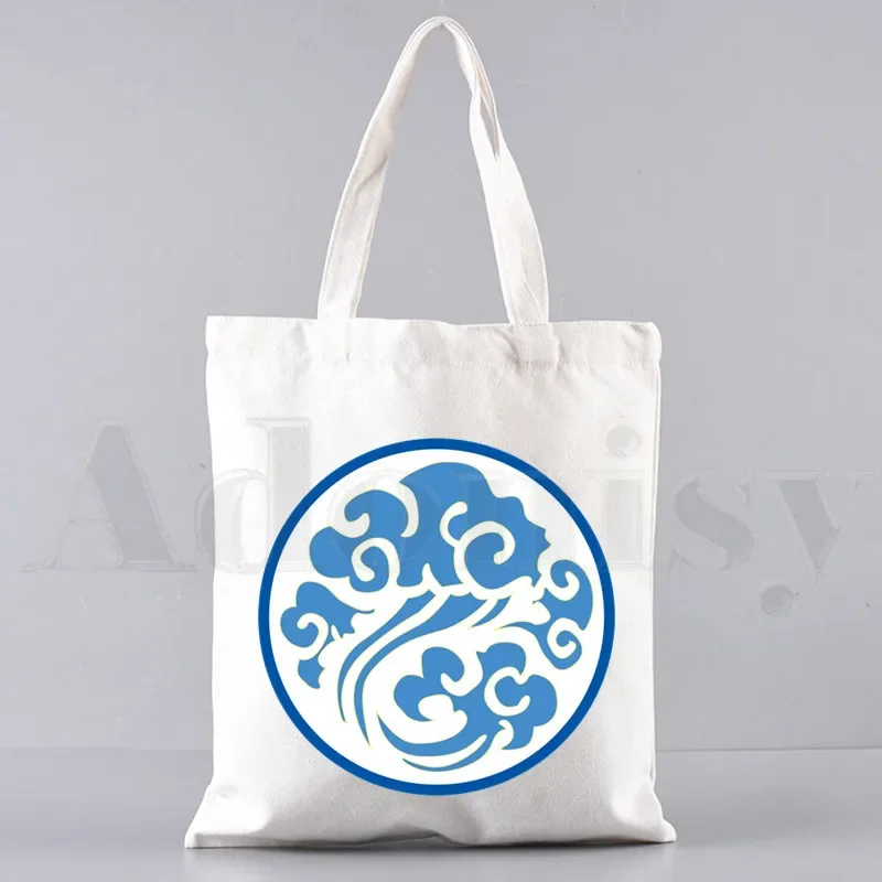 Аниме Mo Dao Zu Shi Wei WuXian Lan Wangji Harajuku Повседневная сумка-тоут Элегантный холст без