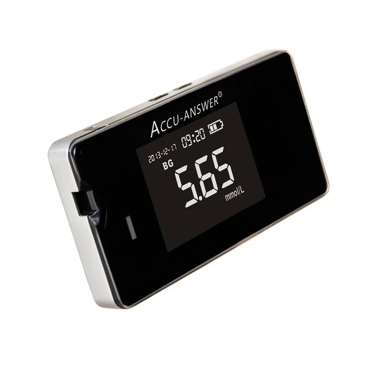 

Dry Chemistry Analyzer 4 in 1 Blood Cholesterol Monitor Hemoglobin Meter