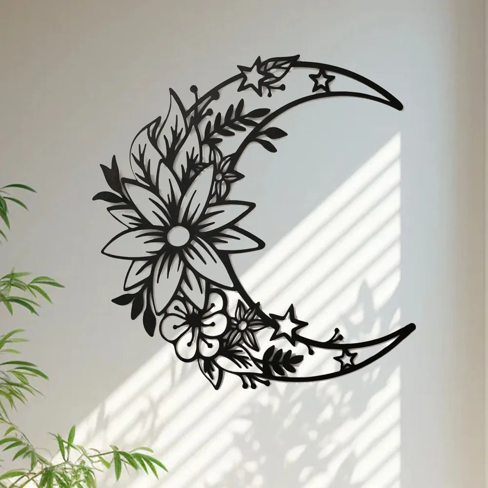 Черная Металлическая Настенная Бабочка В Стиле Бохо Декоративная Железная