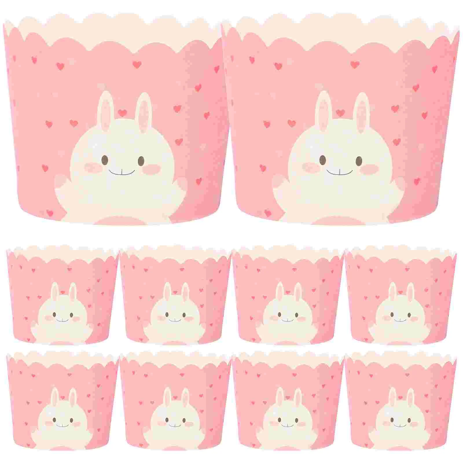 

100 Pcs Wrapping Cups Party Cupcake Liners Case Wedding Wrappers Muffin Holders
