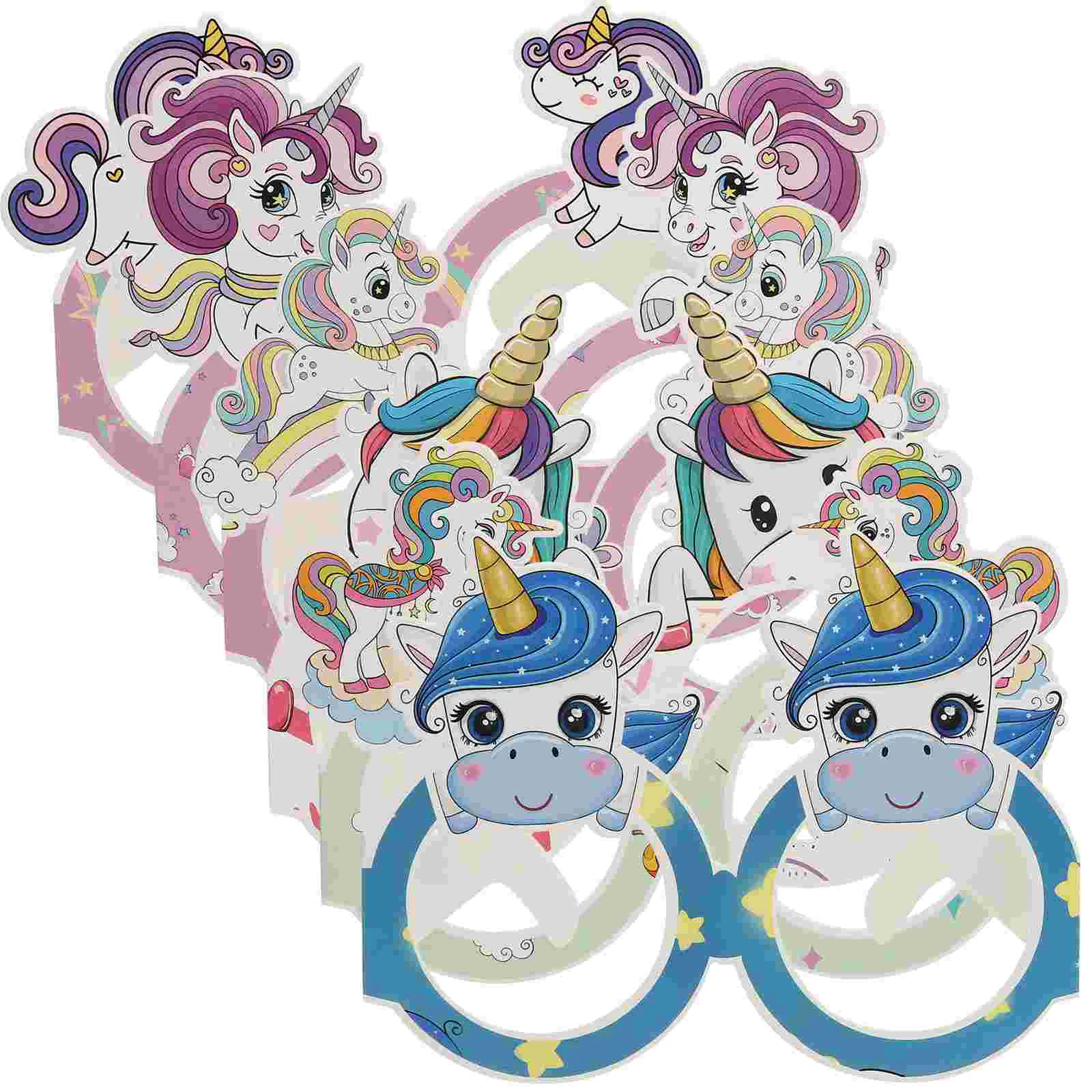 

24 Pairs Delicate Decorative Birthdays Glasses Birthdays Decorative Glasses Birthdays Celebration Glasses Party Supply