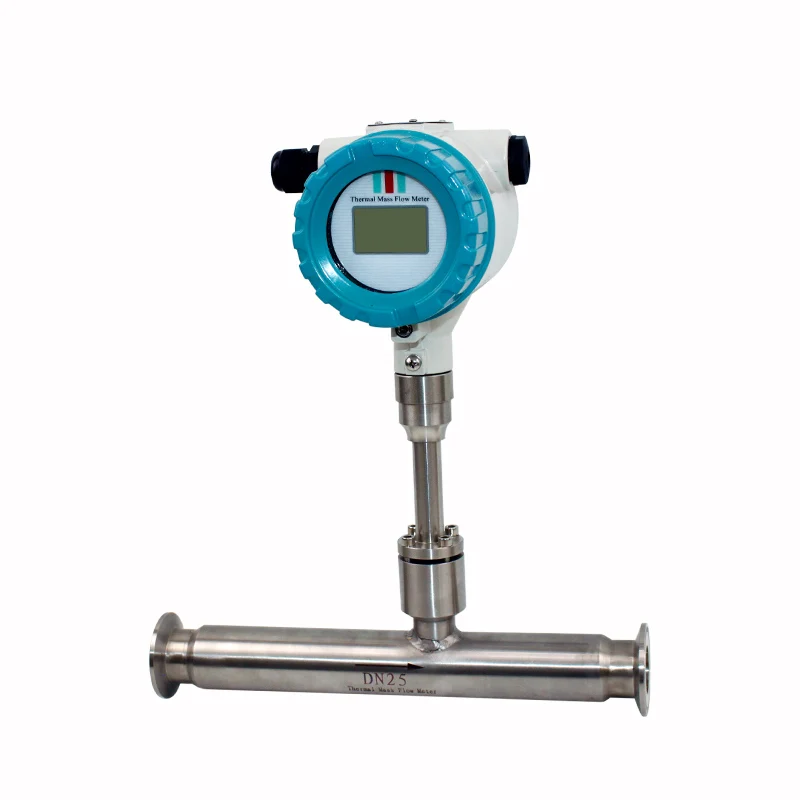 

Factory OEM Ex-proof Wide Temperature large pipe flue gas exhaust gas pipe line insertion gas thermal mass flow meter