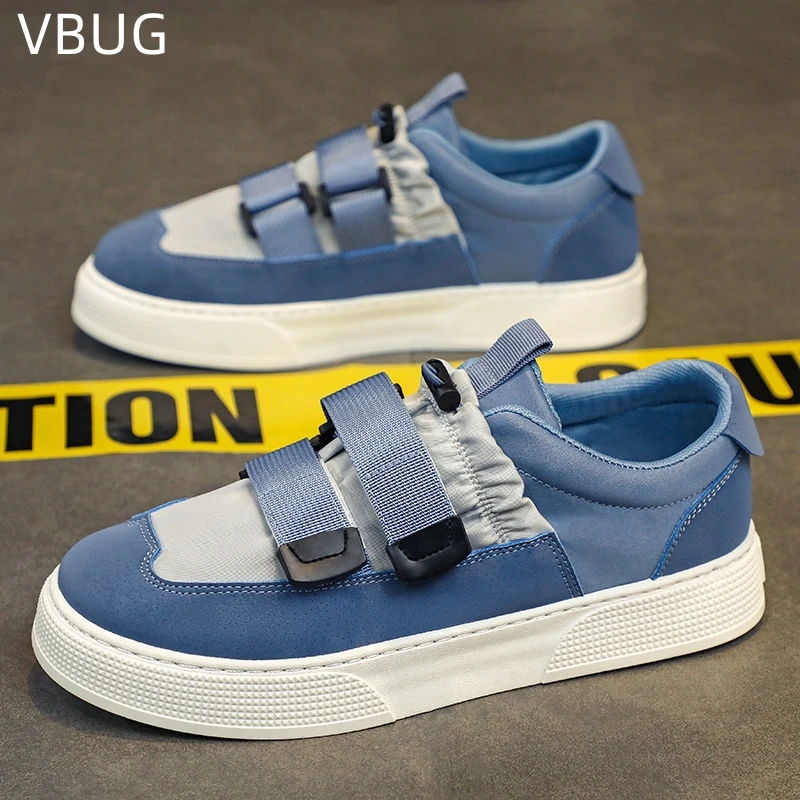 

Men's Casual All-match Lazy Trendy Shoes Non-slip Outdoor Breathable Wear-resistant Fashion Comfortable Round Toe Thick Bottom