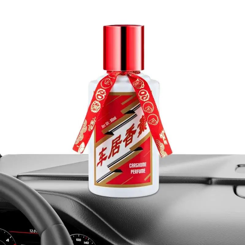 

Car Fragrance Liquid Wine Bottle Shape Car Perfume Long Time Odor Decomposition Car Air Fresheners Vent For Home Toilet Odor