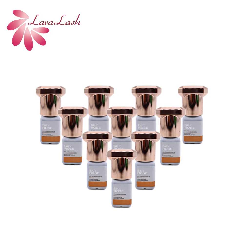New Sky Glue For Eyelash Extensions Original Korea 5ml Professional Mild Non-irritating Naturalny wodoodporny klej Narzędzia do makijażu