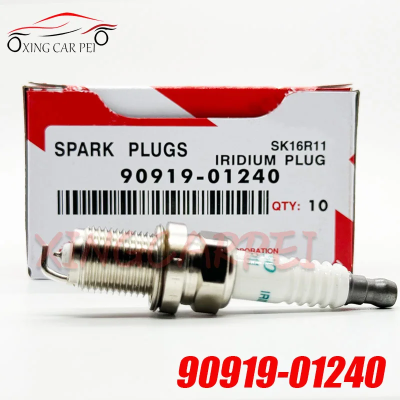 

4 шт. SK16R11 90919-01240 иридиевая свеча зажигания для Toyota Carmy Prius Fiat Marea Land Rover Sport Range 9091901240
