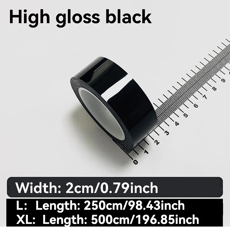 

Автомобильная глянцевая черная наклейка из углеродного волокна, защитная полоса для автомобильных дверных входных педалей и центральной стойки бокового зеркала