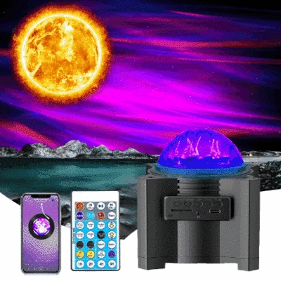 

12 Patterns Ufo Star Galaxy Projector Planet Astronaut Night Light Rotate Starry Sky Porjectors Decoration Bedroom Lamp Gifts