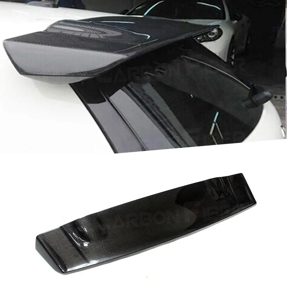 Автомобильный задний спойлер на крышу из углеродного волокна крылья багажника