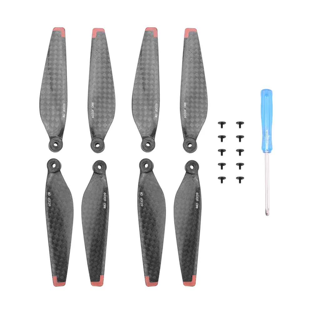 

EWB9294 2 Pairs Lightweight Carbon Fiber Propeller Props Blade Replacement Kits Drone Wing Fans Spare Parts for DJI Mini 3 Pro