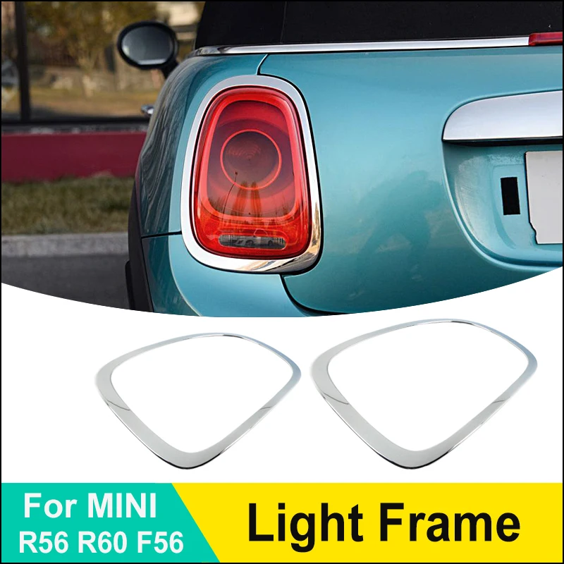 Передняя хромированная рамка для фар крышка запасные части MINI Cooper One S R56 R60 F55 F56 F57