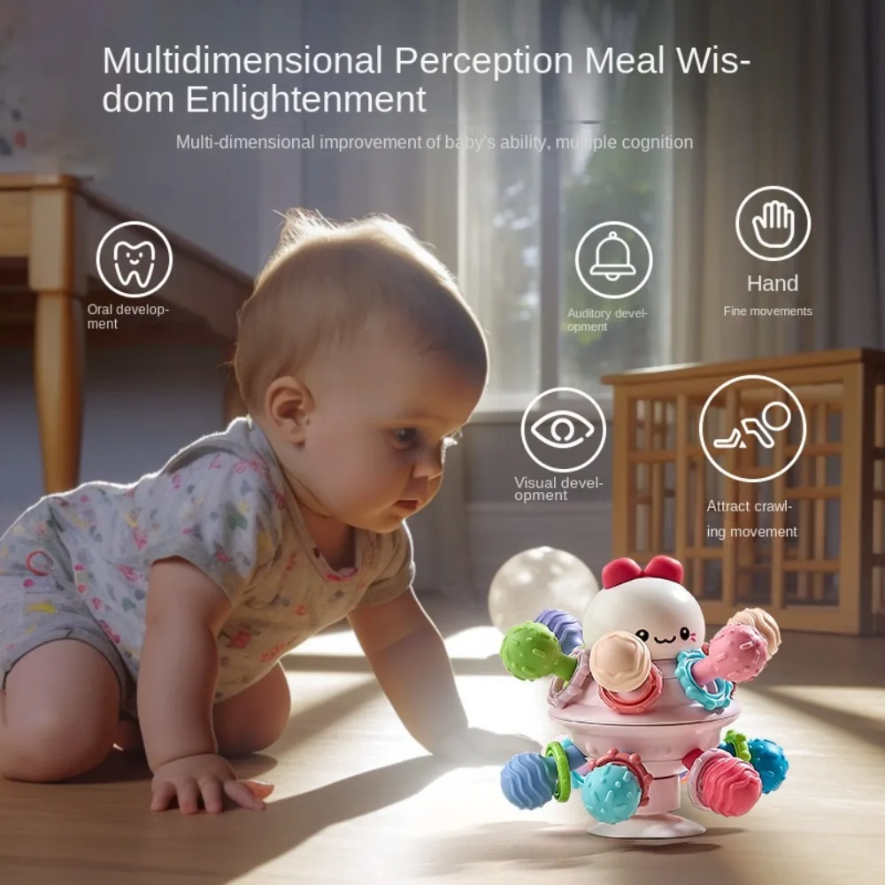 Пищевые детские сенсорные игрушки для прорезывания зубов красочные