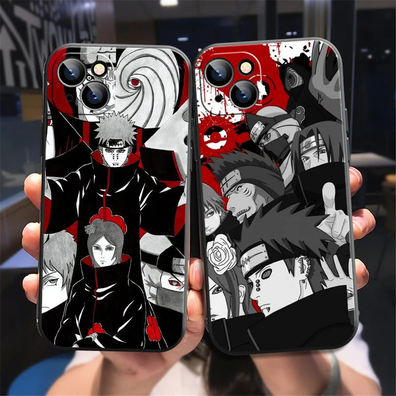 

Japan Anime NARUTO Phone Case For iPhone X XS XR XS Max 11 11 Pro 12 12 Pro Max For iPhone 12 13 Mini Soft Funda Carcasa Back