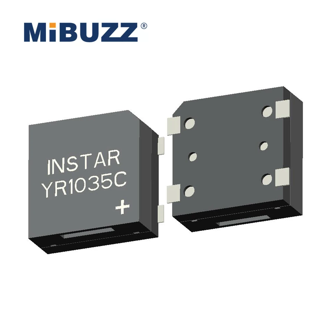 InStar Electronics SMD зуммер 1035C 10 × 3 5 мм 90 дБ (3 В) Сверхмаленький электромагнитный
