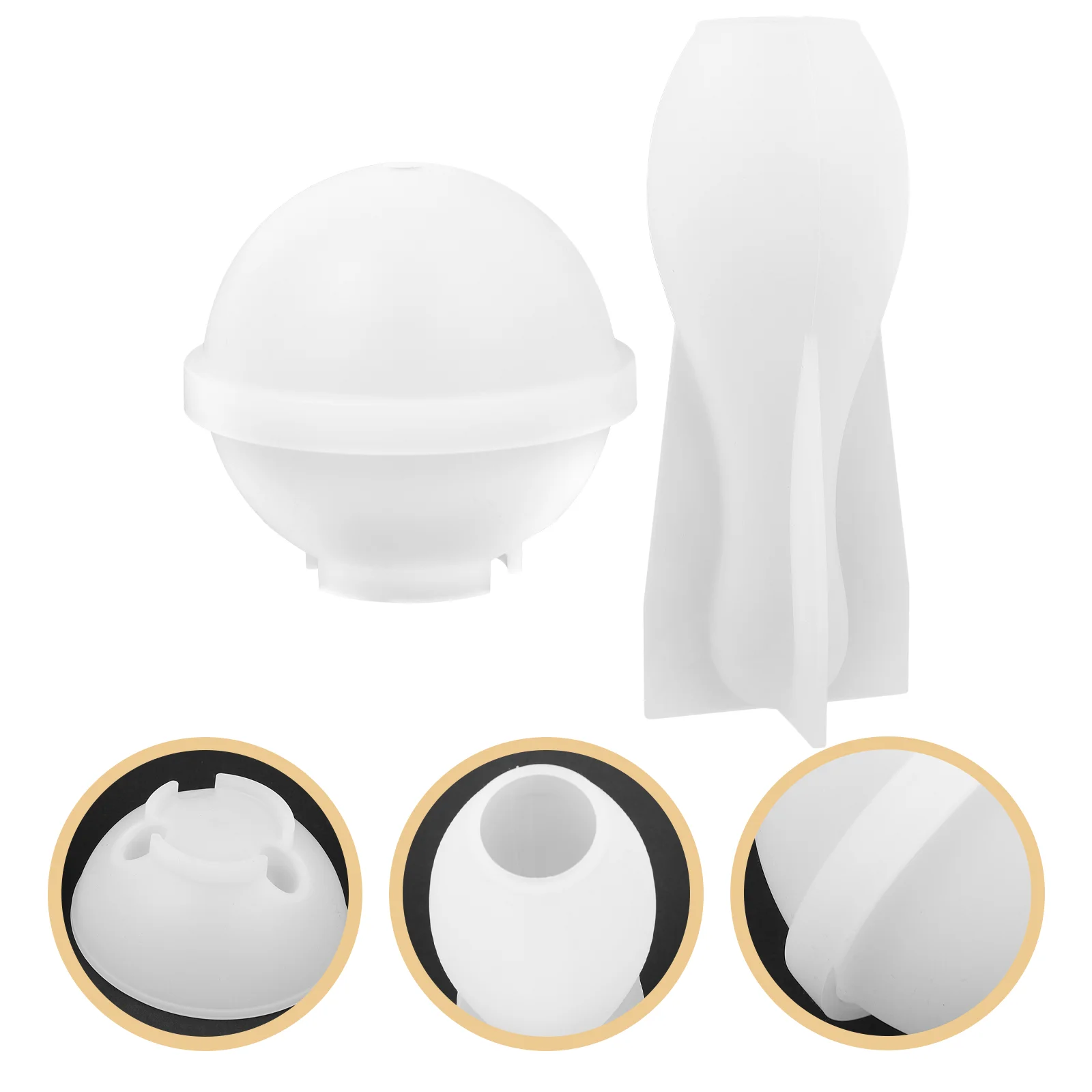 

Bowling Mold Silicone Resin Mouldmolds Casting Crystal Set Epoxy Fondant Pin Diy Craftadornment Making Ornament Round Sugar