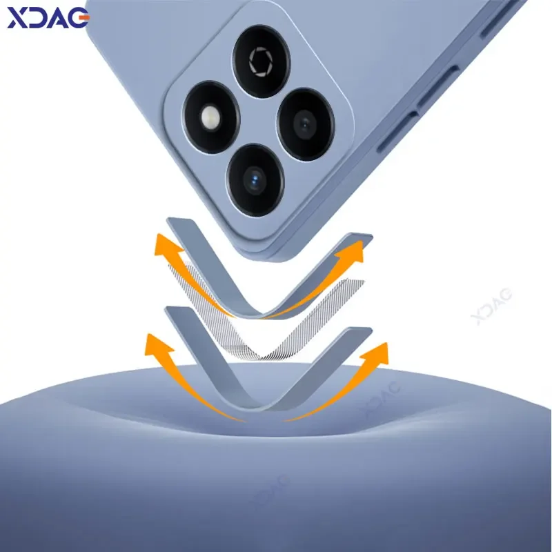 Роскошные чехлы для мобильных телефонов Honor 200 Smart 5G оригинальные квадратные