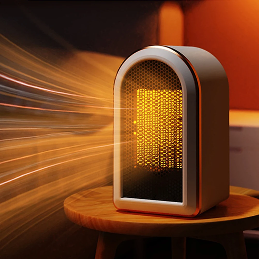 

800 Вт/1200 Вт портативный электрический нагреватель с защитой от перегрева, керамический нагреватель с положительным температурным коэффициентом для дома, спальни, рабочего стола, для использования в помещении