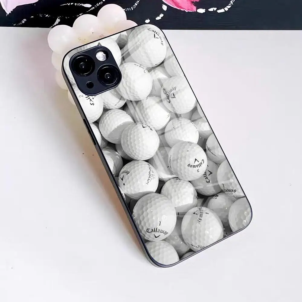 Чехол для телефона Callaway Golf для iPhone 17 Pro Max, 16, 15, 14 Pro Max, 13, 11, X, Xs, Xr, 8, 7 Plus, стеклянный чехол (art.: 3920d8126134b) - 3920d8126134b