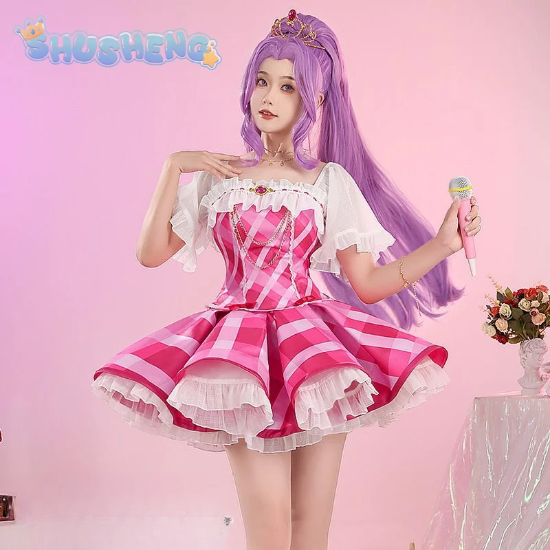 Канзаки Мицуки Косплей Аниме Айкацу! Красота Лун Костюм Новая Вечеринка