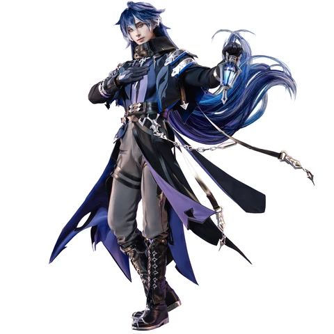 Flins Косплей Костюм Игра Genshin Impact【S-3XL】DokiDoki-N Kyrll Chudomirovich Flins Мужской костюм на Хэллоуин размера плюс