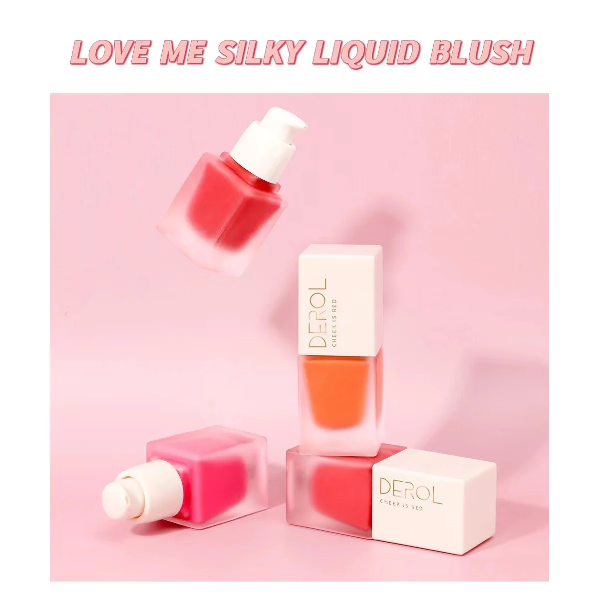 

New 6-Color Liquid Blusher Moisturizing Contouring Brightening Natural Nude Makeup Blush Women Beauty Face Cosmetics rubor corar