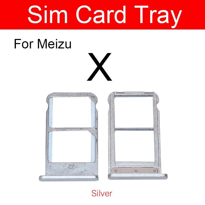 Держатель лотка для SIM-карты Meizu A5 Max Metal X адаптеры слота разъем карт запасные