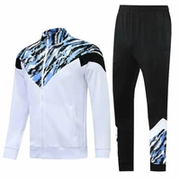 2022 spring new brand mens zipper cardigan jacket sports pants suit striped running gym basketball jogging 2 piece set