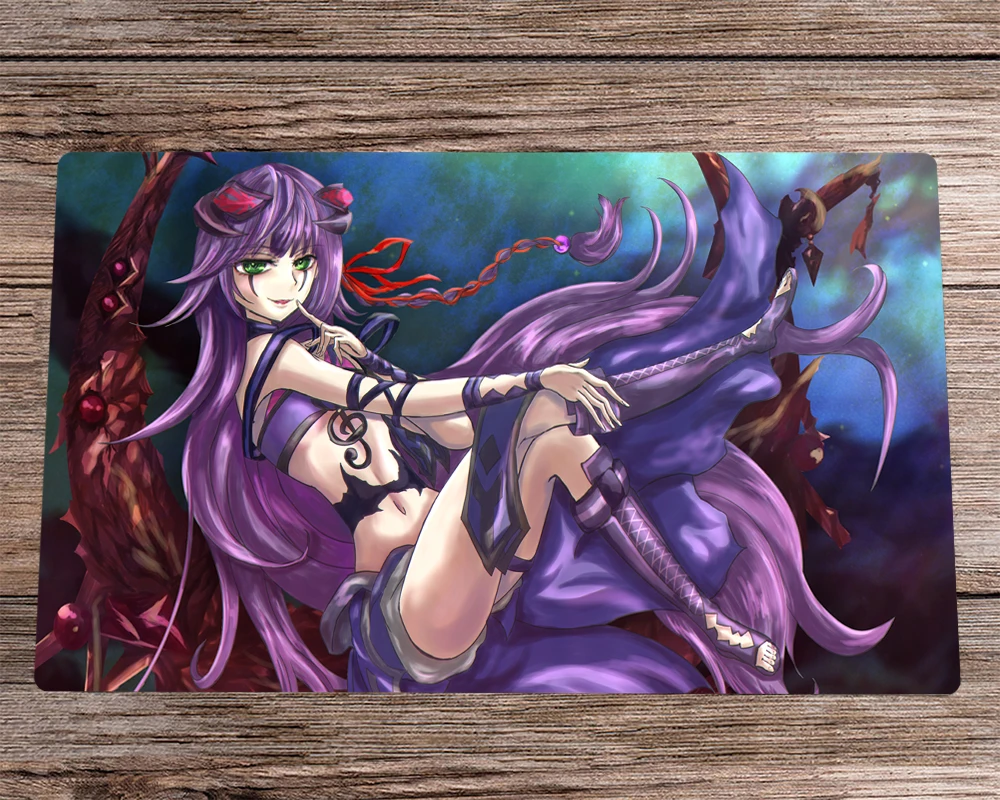 

Игровой коврик YuGiOh knightзначит, подставка для мыши для игры в игральные карты, игровой коврик для игры в игральные карты, для геймпада, TCG, 60x35 см