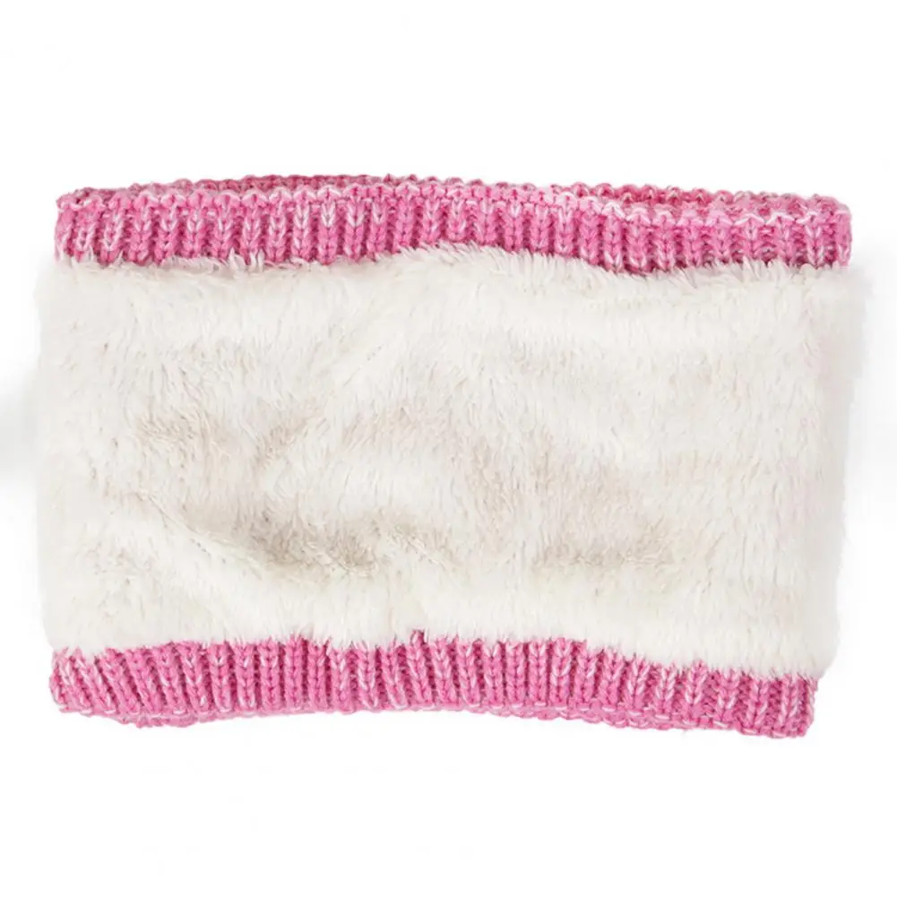 Детская термошапка перчатки шарф детская зимняя шапка комплект с плюшевым