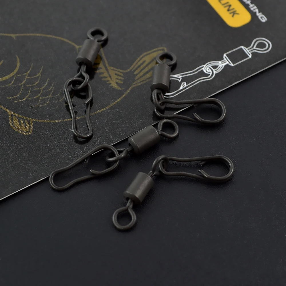 20 шт. рыболовные снасти для ловли карпа с защелками Блокировка защелкивающиеся