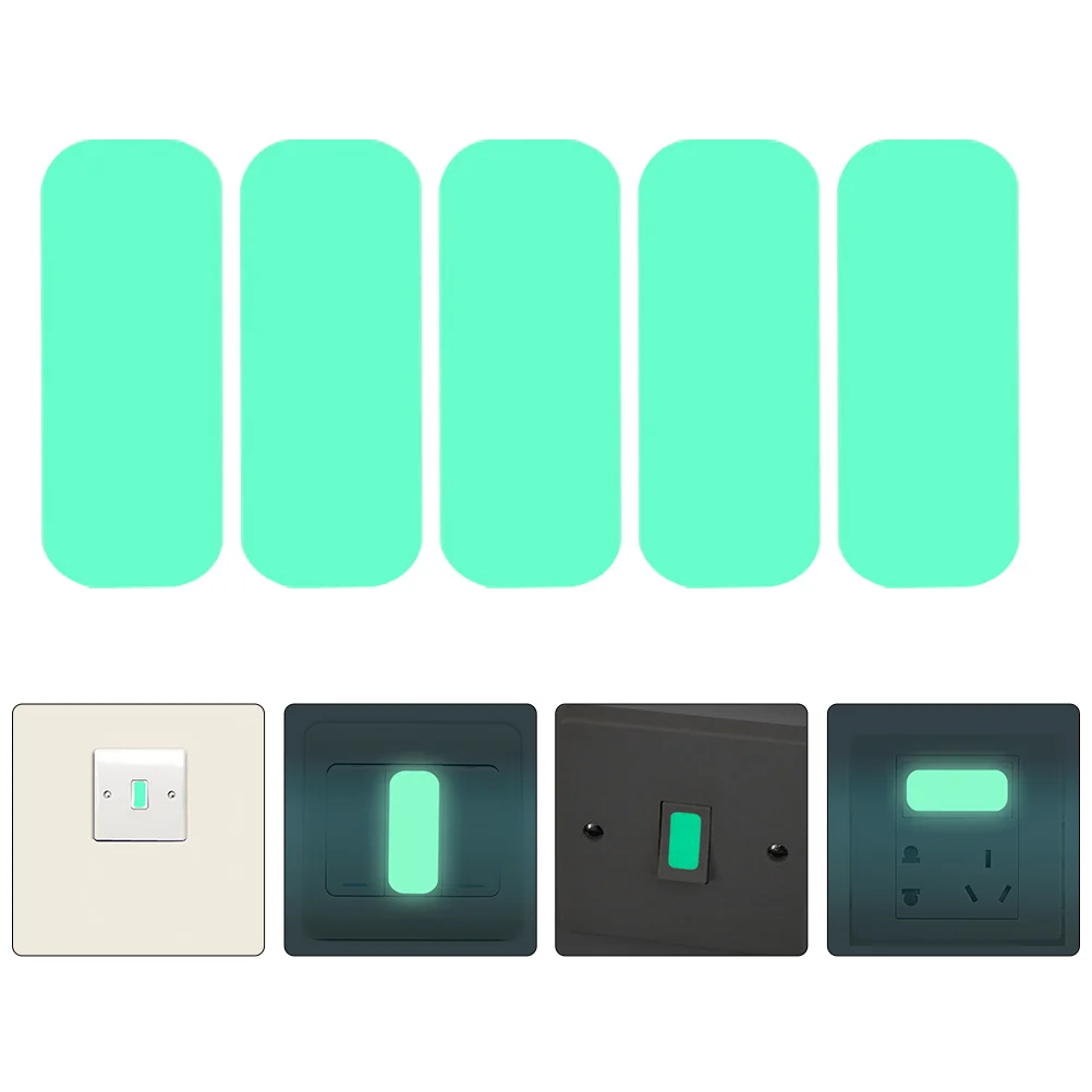 

Switch Sticker Stickers Luminous Wall Bedroom Decal Glow Night Decor Thedark Decalslight Noctilucent Glowing Tape Nursery Cover