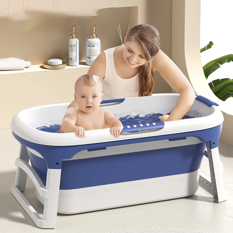 

Портативная ванна для взрослых, детская Пластиковая Складная Мобильная ванна, ванна для ног Voetenbad, Товары для ванной YX50FB