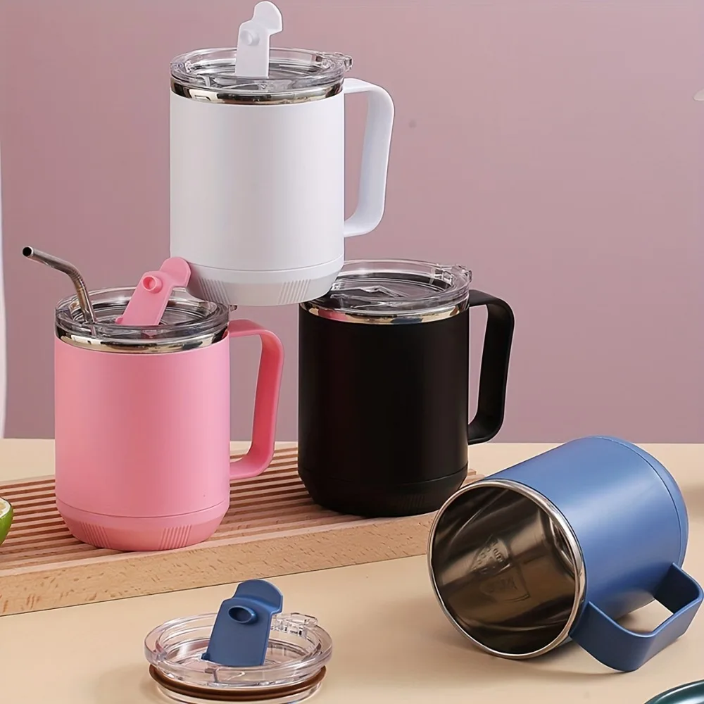 1 шт. кофейная кружка из нержавеющей стали 15 6 унций изоляционные кофейные чашки с