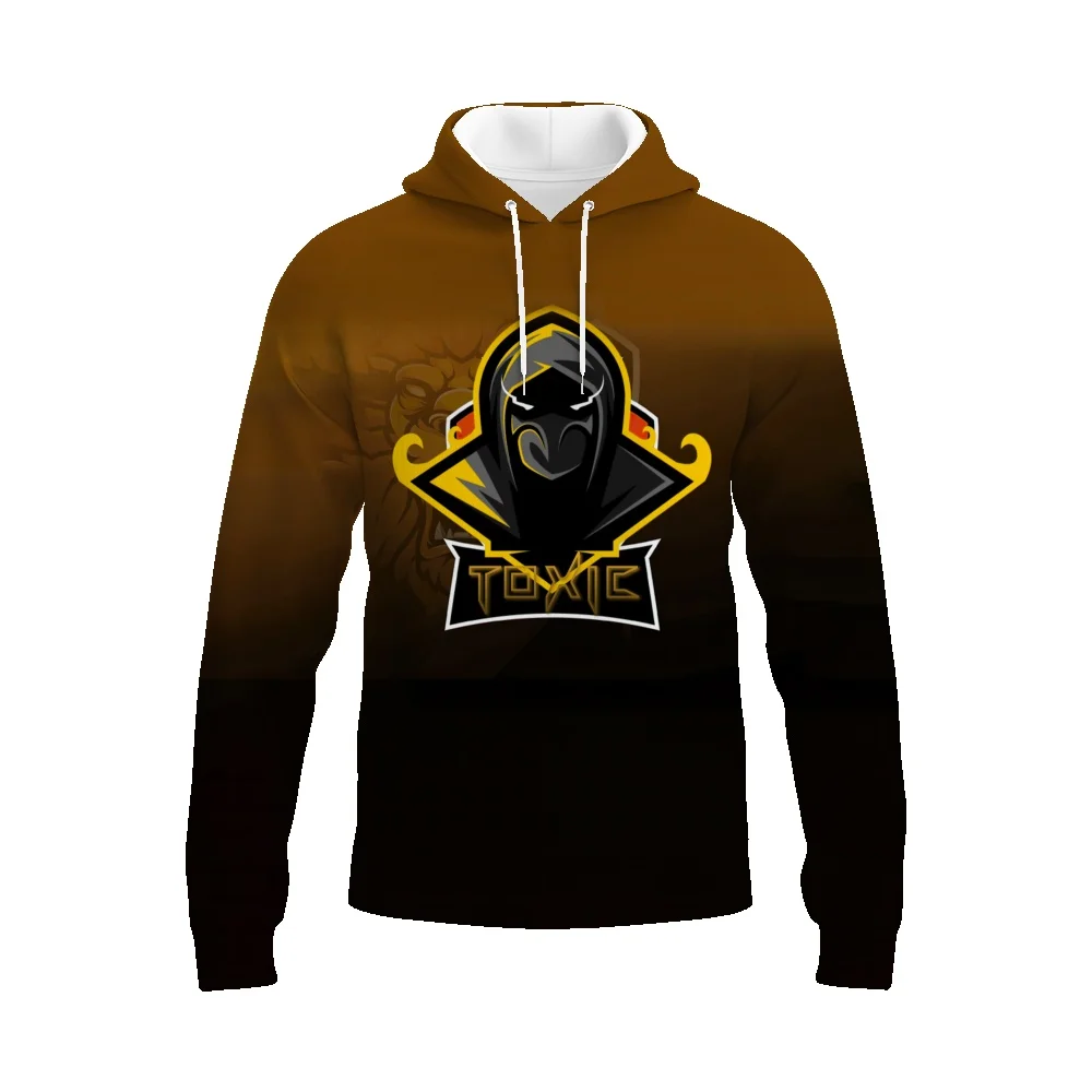 

Toxic sweater men's 2022 spring new Korean version trendy handsome hooded men's top casual all-match loose bottoming shirt