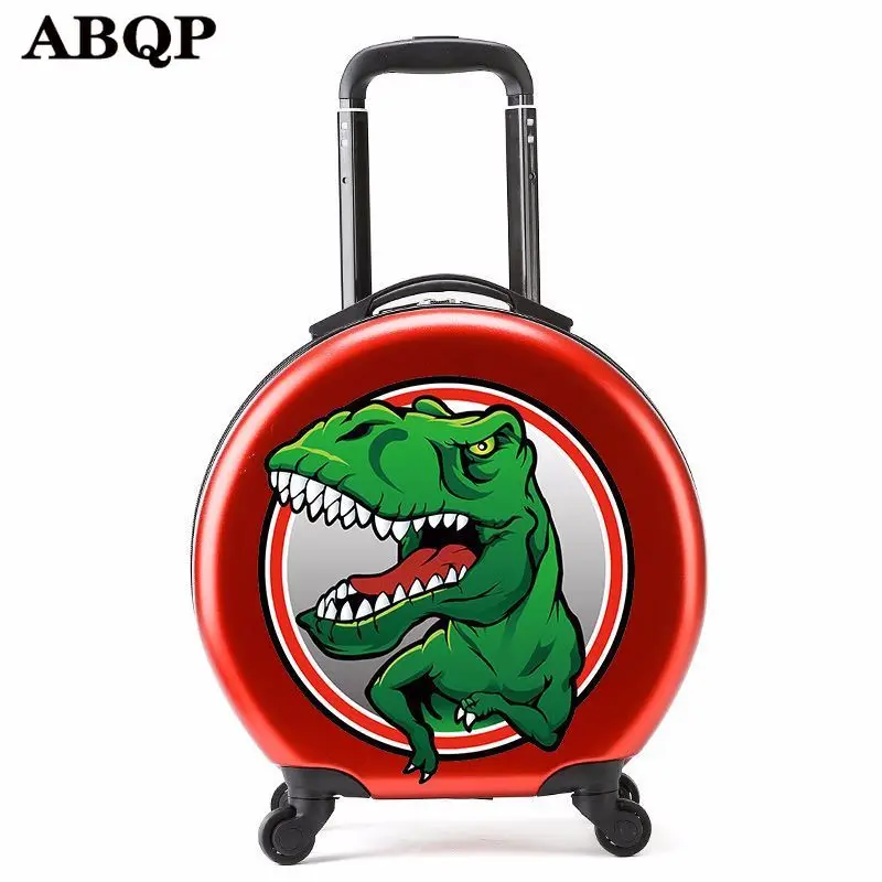 XQ cartoon cute children's carry-on trolley case PC can be customized pattern luggage 18 inch boy and girl gift travel suitcase