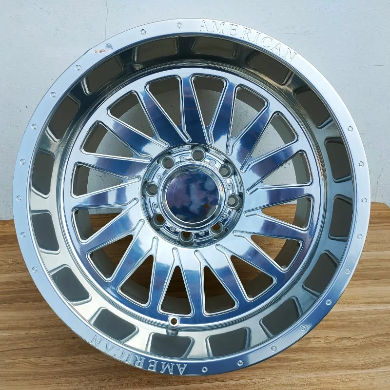 Для кованого внедорожного колеса Dually Wheel 20 21 22 24 26 дюймов полированный
