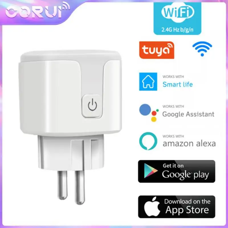 

Умная Беспроводная розетка CORUI 16 А с поддержкой Wi-Fi и мониторинга мощности