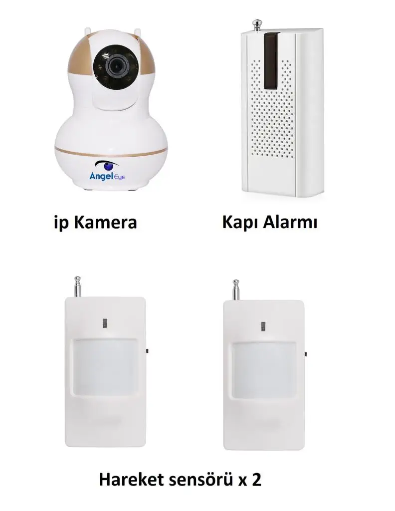 

IP-камера AngelEye, Full HD, Wi-Fi, 4 в 1, с датчиком записи