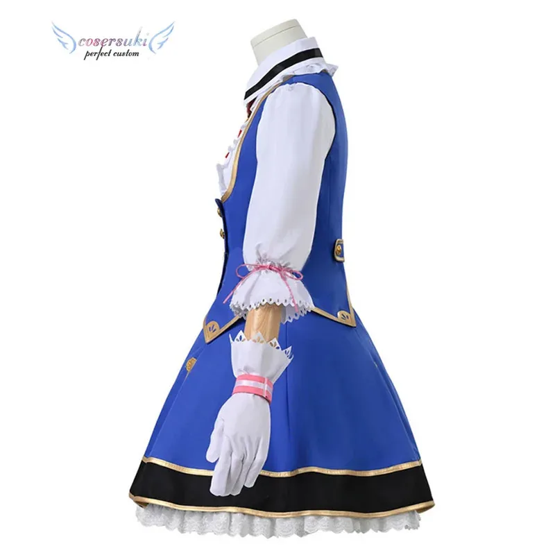 Фото CyUma Musume Pretty Derby Meisho Doto Косплей для Хэллоуина, Рождества, карнавала, новогодней вечеринки, костюм №3
